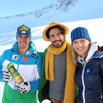 Autogrammstunde mit Mario Matt und Marlies Schild und zur Präsentation des neuen Winter TV-Spots mit Stefano Bernardin